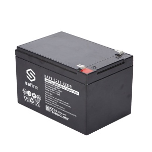 Bateria recarregável - Tecnología chumbo ácido AGM - CCDR - Tensão 12V - Capacidade 12Ah - 100 x 99 x 152 mm / 3.2 Kg - Para backup ou utilização directa