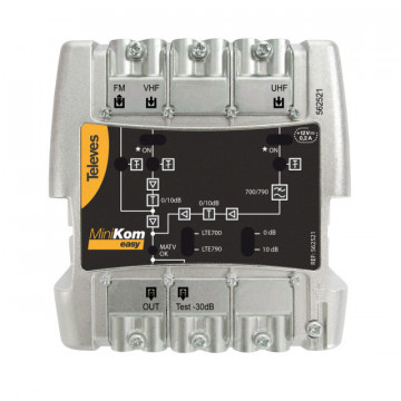 Broadband Center Minikom Easyf 3 Inputs: FM-VHF-UHF
