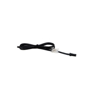 Cabo 1000mm conect macho 2 pino+ligador p fita led