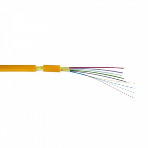 Cabo FK24 Multifibra 24 Fibras Monomodo Interior/Exterior LSFH resistente aos raios UV Dca