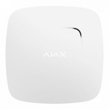 Caja do detector de fumar - AJ-FIREPROTECT-W e AJ-FIREPROTECTPLUS-W - Fácil instalación - Incluir SmartBracket - Plástico Abdominales - Color blanco