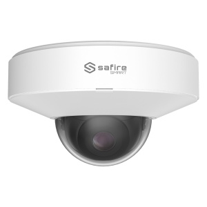 Câmara Dome IP gama E Inteligência Artificial - Resolução 4 Mpx (2592x1520) - Lente 2.8 mm | Áudio | IR 20m - IA: Classificação de humano e veículo - Grau de proteção IP67 &amp; IK10 - PoE (IEEE802.3af)