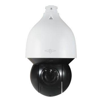 Câmara IP PTZ X-Security 8 Mpx Gama Ultra - Autotracking / Detecção de rosto - Compressão H.265+ - Lente varifocal 5.4-135 mm (X25) - Áudio / Alta velocidade 400º/segundo - WizSense: Filtro de falso alarme