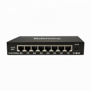 Cambiar Éternet L2, No Administrado: 8x 10/100/1000 Mbps