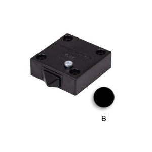 Cambiar p/ puerta común ou puerta de correr - 12VDC / 230V AC 2A - Negro