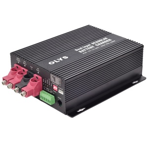 Carregador de baterias dual - Carregamento DC e Solar - 430W da entrada solar - Corrente de carregamento até 30A - Compatível com uma grande variedade de baterias - Comunicação BT opcional (App)