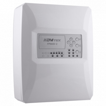 Central convencional de 2 zonas - 2 Saída da Sirene - 2 saídas de alarme e de falha e 2 saídas de relé configuráveis - Saída para repetidor - Até 30 detectores por zona - Detecção automática da resistência de fim de linha