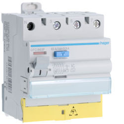 CFC863f - int. Diff. 3p+n 63a 300 mA AC W/Terminals des Hager EAN: 3250611619208