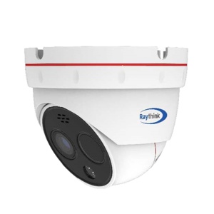 Chambre thermique IP Raythink FC1 Series - Vox Sensor thermique FPA 256x192 12 μm Lens 3,2 mm [% Var%] - Capteur visible 1/2,8 "CMOS 5MPX | LENSE 4MM - Sensibilité thermique ≤40MK - plage de mesure de la température -20ºC ~ 550º / ± 2%.