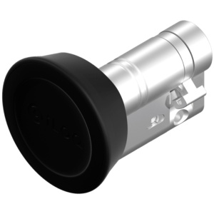 Cilindro inteligente S50 - Abertura com TAG NFC ou APP móvel - Sem necessidade de bateria (alimentado por NFC) - Dimensões 10 (interior) x 30 (exterior) mm - Comprimento ajustável com ILOQ-S50-EXTENSION-x - Exterior IP65 | Parte interior antipânico