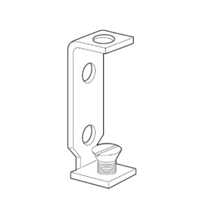 CONCORD - Zubehör LYTESPAN FLANGE WHITE SUSP BRK