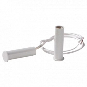 Contact magnétique FDP - Spécialement conçu pour être intégré dans le bois - Technologie de roseau - Système de 4 pwires - ABS Plastic Lid - IP65 Outdoor Apt - Certificat de grade 2