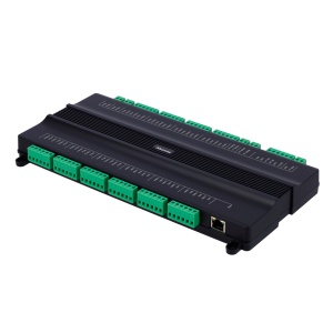 Controlador de elevador PoE - Cartão e PIN - 20.000 utilizadores | 100.000 registos - 1 leitor por Wiegand - Relé para 32 andares | Gestão até 128 andares - Conexão através da cloud