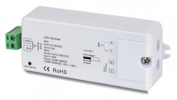 Controlador DIM 12-36Vdc 1x96W (12dc) Push DIM/RF