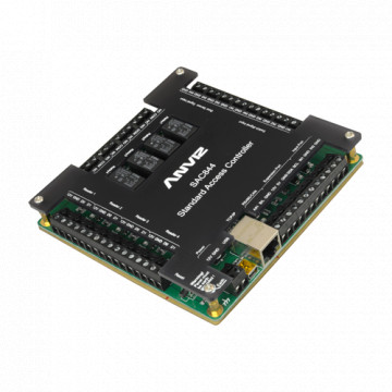Controladora de Acesso Distribuído - TCP/IP, Mini USB, RS485 - 4 Entradas Wiegand - 4 Relay de Saída - AntiPassback, Eclusas, Bloqueio/Desbloqueio