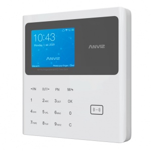 Contrôle de présence - carte dans et broche - 10 000 utilisateurs | 100 000 enregistrements - TCP / IP et USB - 2,8 "TFT | 8 Modes de présence - Crosschex Standard / Cloud