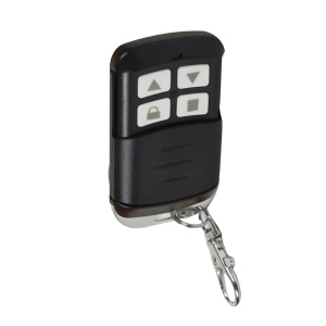 Controlo remoto para barreira de estacionamento - Botões de subida, descida e paragem - Fonte de alimentação CR2032 3V incluída - Inclui uma unidade - Compatível com ZK-BGM1000x