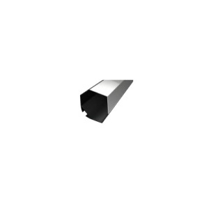 Cor003 -B - Aluminum profile 2mt black lacked