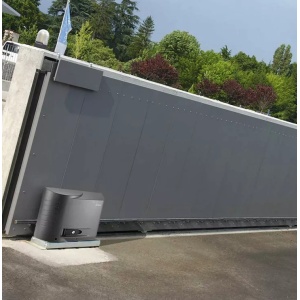 CROSS20VEI - Sliding gates actuator up to 2000 kg for very intensive use, three -phase 230 VAC power engine, integrated LCU43A control panel and Zenrs 433 MHz radio receiver module (included) - Magnetic course version