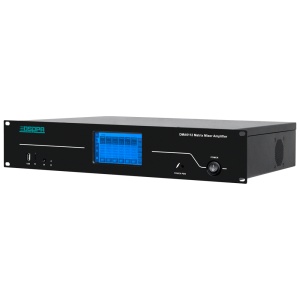 Digitaler Matrixmischer – 100-V-Verstärker – USB-Player/UKW-Radio/Bluetooth – Nennleistung 6 x 120 W – bis zu 6 Zonen – unterstützt Fernbedienung
