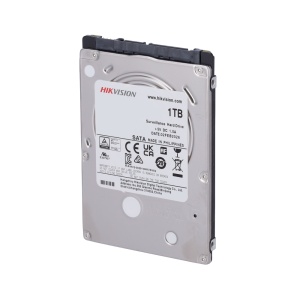 Disco duro Hikvision - Capacidad 1 TB - Interfaz SATA hasta 140 MB/s - Modelo DS10HKVS-VX2 - Especial para Videograbadores - Hasta 32 cámaras de alta definición