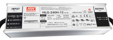 Drive CC+CV 192W 12Vdc Ajust. IP67 Mean Well