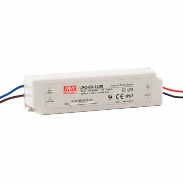 Drive CC Led Mean Well IP67 9-42Vdc 1400mA