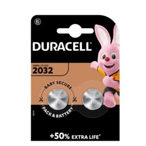Duracell CR-2032 Lithium Batio 2 Unités