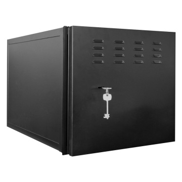 DVR closed metal box - CCTV -specific - for recorders up to 6U rack - Camlock - compatible with 19 " - quality and resistance rack compatible