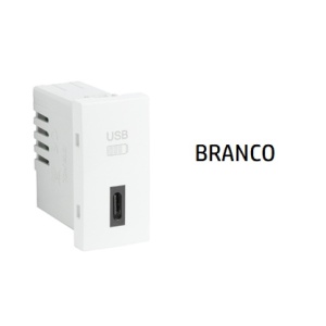EFAPEL – 45387SBR USB-Ladegerät Typ C – 1 Weißmodus – 5603011648039