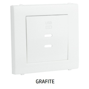 EFAPEL – 50675TGR DOPPEL-USB-TYP-C-Graphit-Ladegerät – 5603011647681