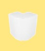 EFAPEL - 10086GBR ÂNG EXT VAR P/CALHA 110X34 L/HALOGÉNEO BRANCO - 5603011603076