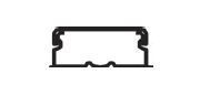 EFAPEL - 10400FBR PRIX 32X12.5 sans partition d'adhésif blanc - 5603011603731