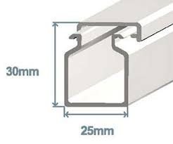 EFAPEL - 13010CBR Cly 25x30 Weiß - 5603011035914