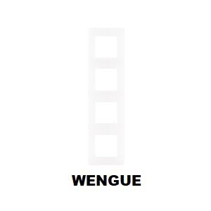 EFAPEL - 42940TWG VIERFACHSPIEGEL WENGUE - 5603011643218