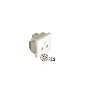 EFAPEL - 45142SPM TOMADA EUROAMERICANA C/OBTURADOR-2MÓD PT MATE - 5603011616922