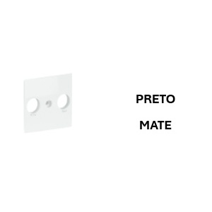 EFAPEL - 45685TPM Centro Tom. MultiRacas R -TV - 2 Mód Pr Mate - 5603011648114