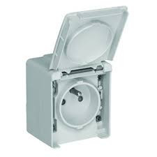 EFAPEL - 48112CCZ PRESA FRANCESE CON SERRANDA GRIGIA - 5603011034566