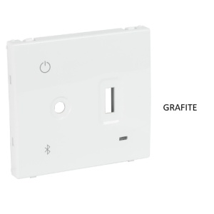 EFAPEL - 50856TGR ZENTRUM FÜR ZENTRALES USB+BT+3,5MM GRAPHIT - 5603011646615