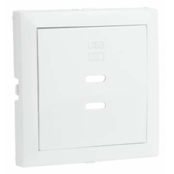 EFAPEL - 90675TBR CENTRO CARREGADOR DUPLO USB TIPO C BRANCO - 5603011647544
