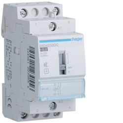 ERD625SDC - Contactor silencio Manu, 25A, 2NA, 24V DC HAGER Ean:3250612230556