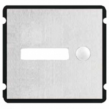 Erweiterungsmodul – Kompatibel mit XS-V2000E-MIP – Einzelne Taste – 1 individuelles LED-Etikett – Vandalensicherer Edelstahl – Modularer Aufbau