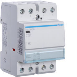 ESC440S - Contactor silencioso 40A, 4NA, 230V 3M HAGER EAN:3250612400409