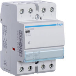 ESD463S - Contactor silencioso 63A, 4NA, 24V 3M HAGER EAN:3250612400447