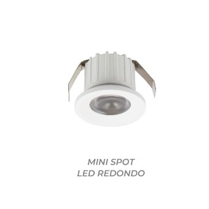 ESL4011CW-GR - 100100200114 - MINI SPOT LED REDONDO 3W 4000K IP44 GRAFITE