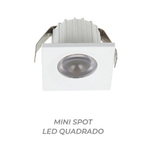 ESL4012CW-GR - 100100200087 - MINI SPOT LED QUADRADO 3W 4000K IP44 GRAFITE