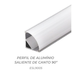 ESL9005 - 100101000005 - Profile for LED tape w/matte diffuser