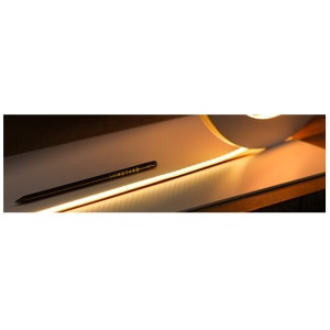 Fita LED 2835-128 9,6W/mt 7mm 3000K 24Vdc IP67 Lig.10mt TEBE