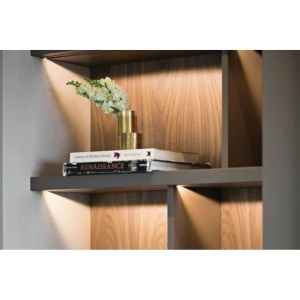 FONTALVA PFG23169 - Profil d'alun. ENC. Meubles 26x9.9x2000 mm lac. Black Facentalva 1UN