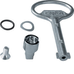 FZ501N - Lock for IP54 Double Bar 3mm Hager Ean: 3250612779185